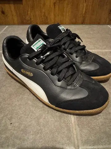 PUMA KING 스니커즈 블랙/화이트 27cm