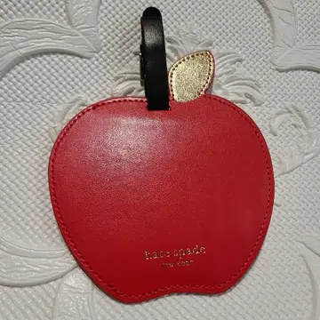 중고 [ kate spade ] 케이트 스페이드 수하물 택 사과 애플