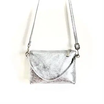 M ROSE 엔메로즈 숄더백 실버