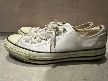 컨버스 올스타 로우 화이트 레더