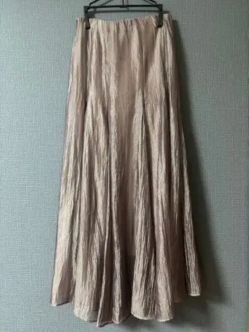 릴리 브라운 광택 스커트