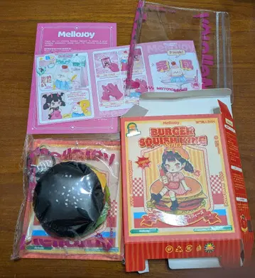 mellojoy 메로조이 킹 오브 버거 오징어 먹물 버거