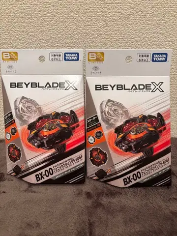 피닉스 윙 메탈 코트 블랙 2개 세트 베이블레이드 x 키타니 타츠야