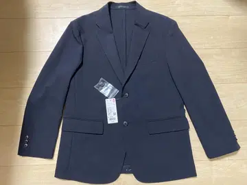 새상품 유니클로 감동 자켓 커스텀 오더 기장 68-소매 길이 56 네이비