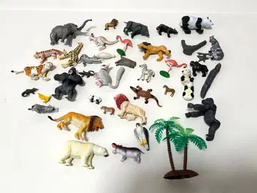 동물 피규어 세트 약 40체 아니아