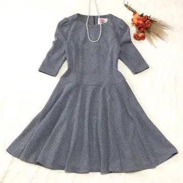 Toilette 토와레 트위드 플레어 원피스 성숙 큐트 ( S~M )