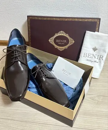 26.5cm 다크 브라운 BENIR 베니르 드레스 신발