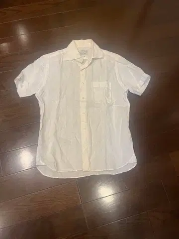 UNITED ARROWS 유나이티드 애로우즈 화이트 반팔 셔츠 S