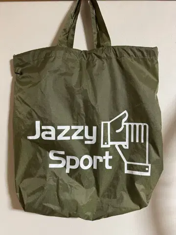 Jazzy Sport 올리브 그린 토트백