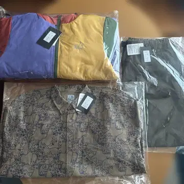 go slow caravan 아우터, 팬츠, 셔츠 3종 세트