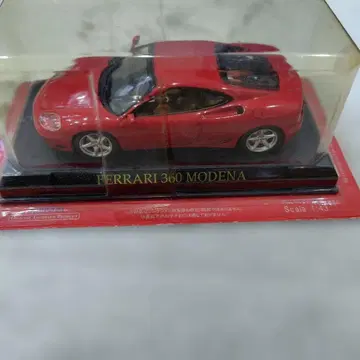 귀중 아셰트 잡지 부록 Ferrari 360 Modena 1/43 빨간색
