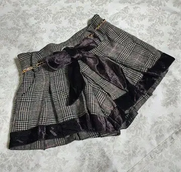 LIZ LISA 체크 무늬 큐롯