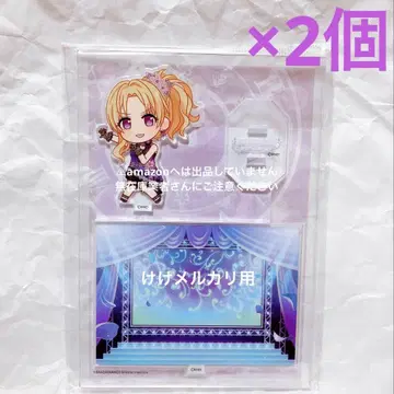 키류 츠카사 아크릴 캐릭터 플레이트 2개 미개봉 신데렐라 걸스