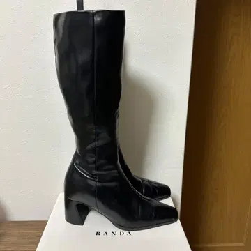 RANDA 롱 부츠 블랙 L