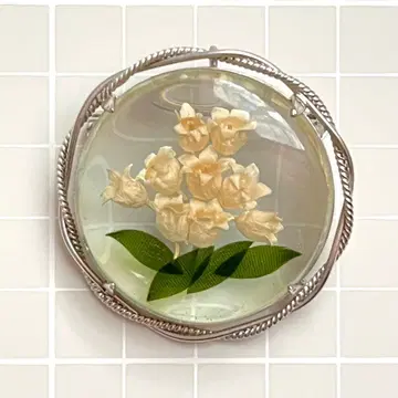 브로치 23 귀여운! 수중 꽃 스즈란