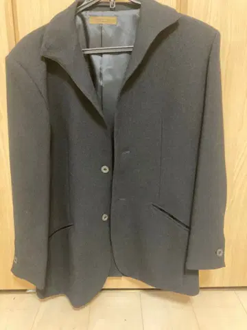 MEN'S ILL 블랙 테일러드 자켓