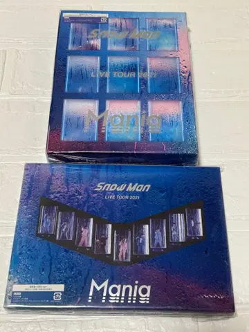 SnowMan 매니아 mania Blu-ray 세트
