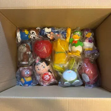 쇼와 레트로 소프트 비닐 은행 저금통 묶음 판매