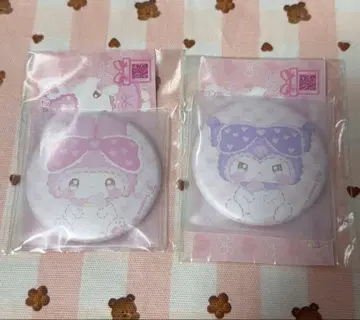 프리무 캔뱃지형 거울 2개 세트