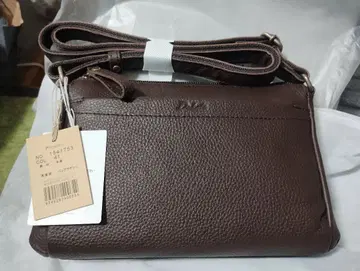 다코타 숄더백 브라운 천연 가죽