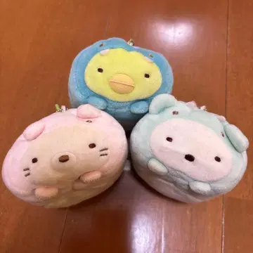 스미코구라시 봉제 인형 3세트