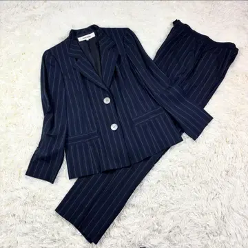 [ 피에르 가르뎅 ] 셋업 수트 스트라이프 네이비 블랙 9호