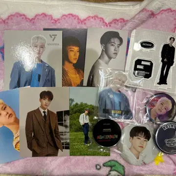 SEVENTEEN 호시 아크릴 스탠드 캔뱃지 엽서