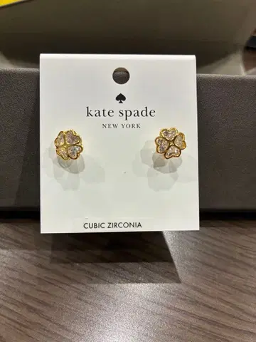 케이트 스페이드 귀걸이 네잎 클로버