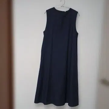무인양품 네이비 롱 원피스 M