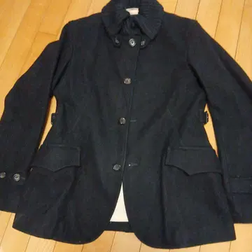 Blue-Walk 네이비 울 코트