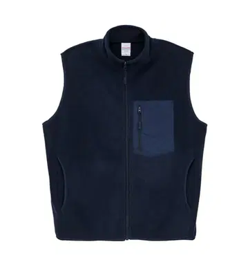 유나이티드 애슬레 마이크로 플리스 베스트 네이비 XXL