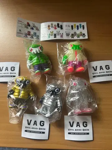 VAG 10th ANNIVERSARY2 크툴루오이드 5종 풀컴프 세트