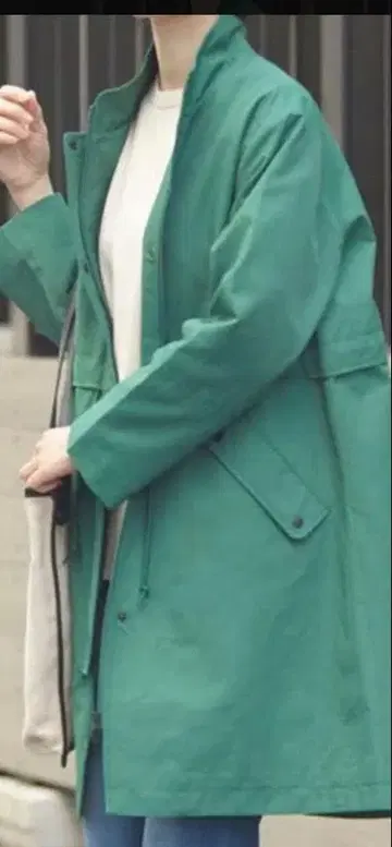 골든 베어 코트 M 그린