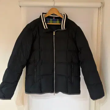새상품급 타미힐피거 다운 자켓 블랙