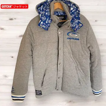 GOTCHA 후드 부착 다운 자켓 XL