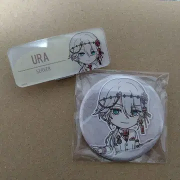 컴퍼스 오니가시키 우라 배지, 캔배지 2점 세트