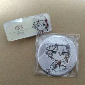 컴퍼스 오니가시키 우라 배지, 캔배지 2점 세트