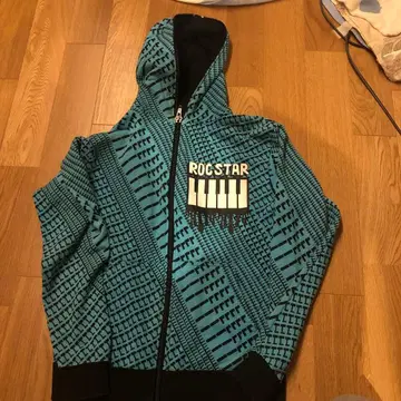 ROC STAR 후드티 파랑/블랙