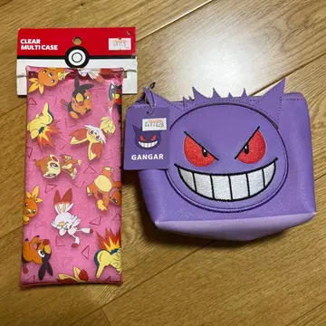 포켓몬 클리어 멀티 케이스 & 겐가 소품함