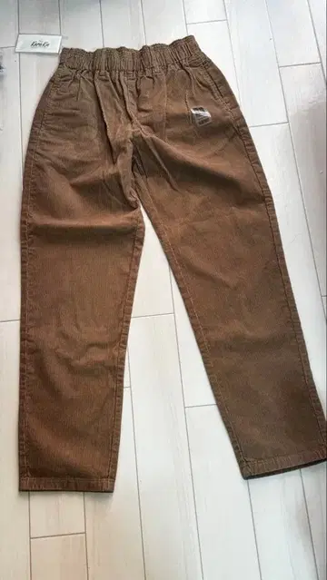 브라운 코듀로이 이지 팬츠