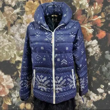 페어리 그런지 헤이세이 레트로 다운 자켓 헬리한센