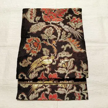 앤티크 나고야 오비 새