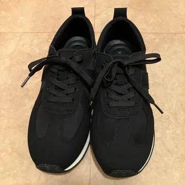 글로벌 워크 스니커즈 24~24.5cm 블랙