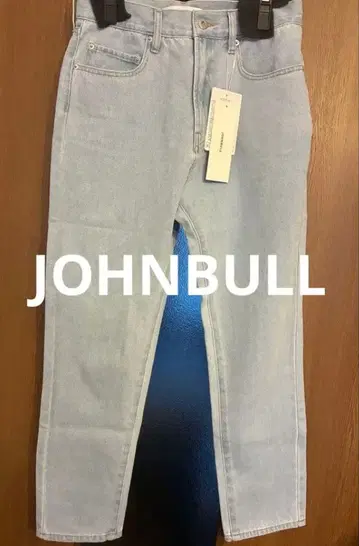 젬블 데님 청바지 라이트 블루 타이트 슬림핏