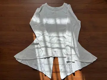 PHEENY 밑단 플레어 긴팔 상의 F