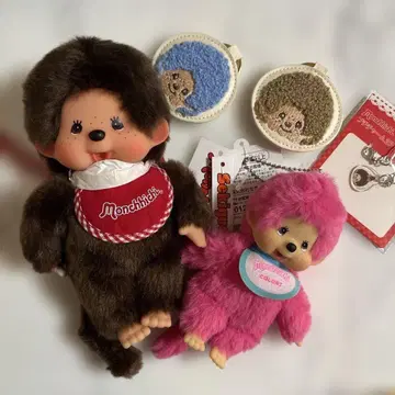 몬치치 프리미엄 스탠다드 S 브라운과 핑크 등 종합 세트