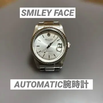SMILEY FACE 자동 와인딩 손목시계