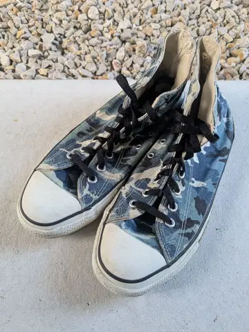 CONVERSE 카모플라주 하이컷 USA제 보로 올스타
