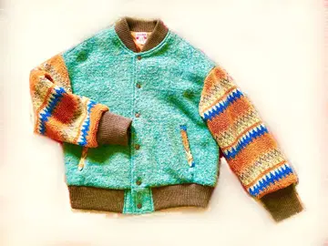 플리스 자켓 보아 자켓 TITICACA 티티카카 블루종