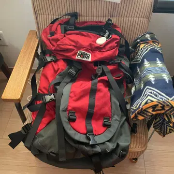 ZERO POINT 클라이밍 백팩 빨간색